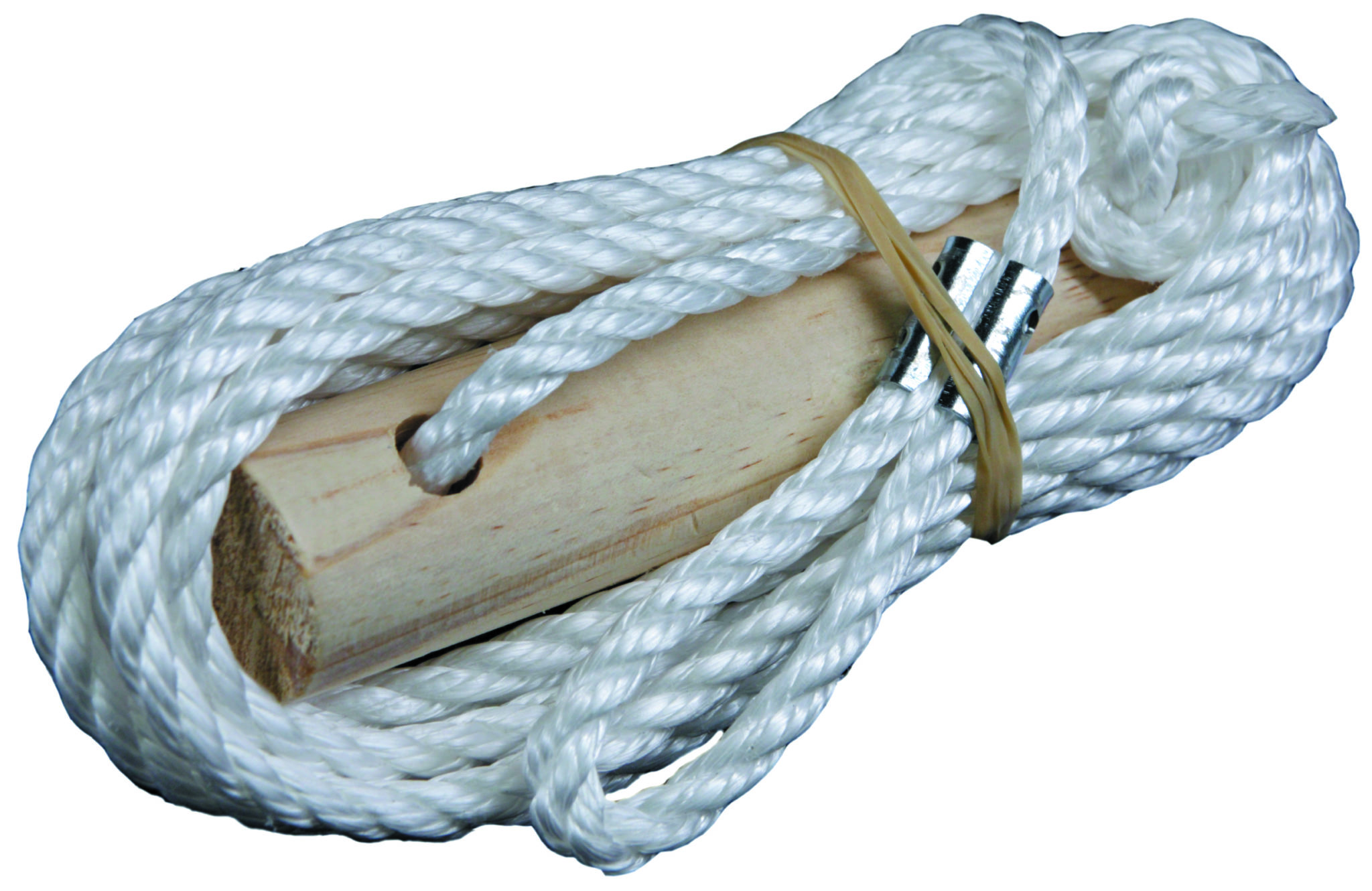 GUY ROPE & WOOD SLIDE WITH 6MM ROPE - Southern Cross Camping