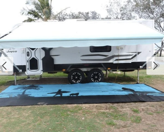 Riding Home Recycled Poly Caravan Mat - Image 2
